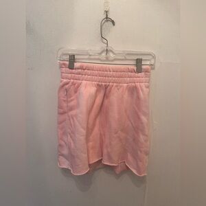 Good American Sweatshirt Skirt Pink Tie Dye Small